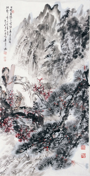 日照香炉生紫烟.gif