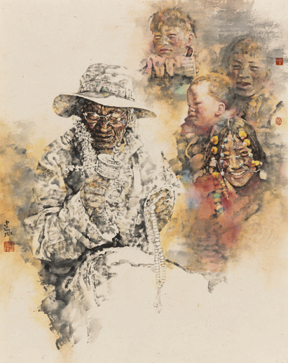 西部纪实一-2016年---120x96cm-水墨-宣纸-中国画颜料.gif