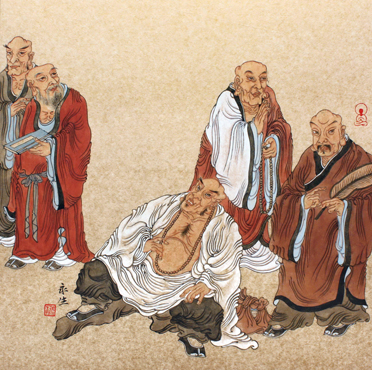罗汉图40X40CM-2011年.jpg